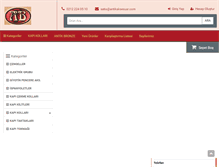 Tablet Screenshot of antikaksesuar.com